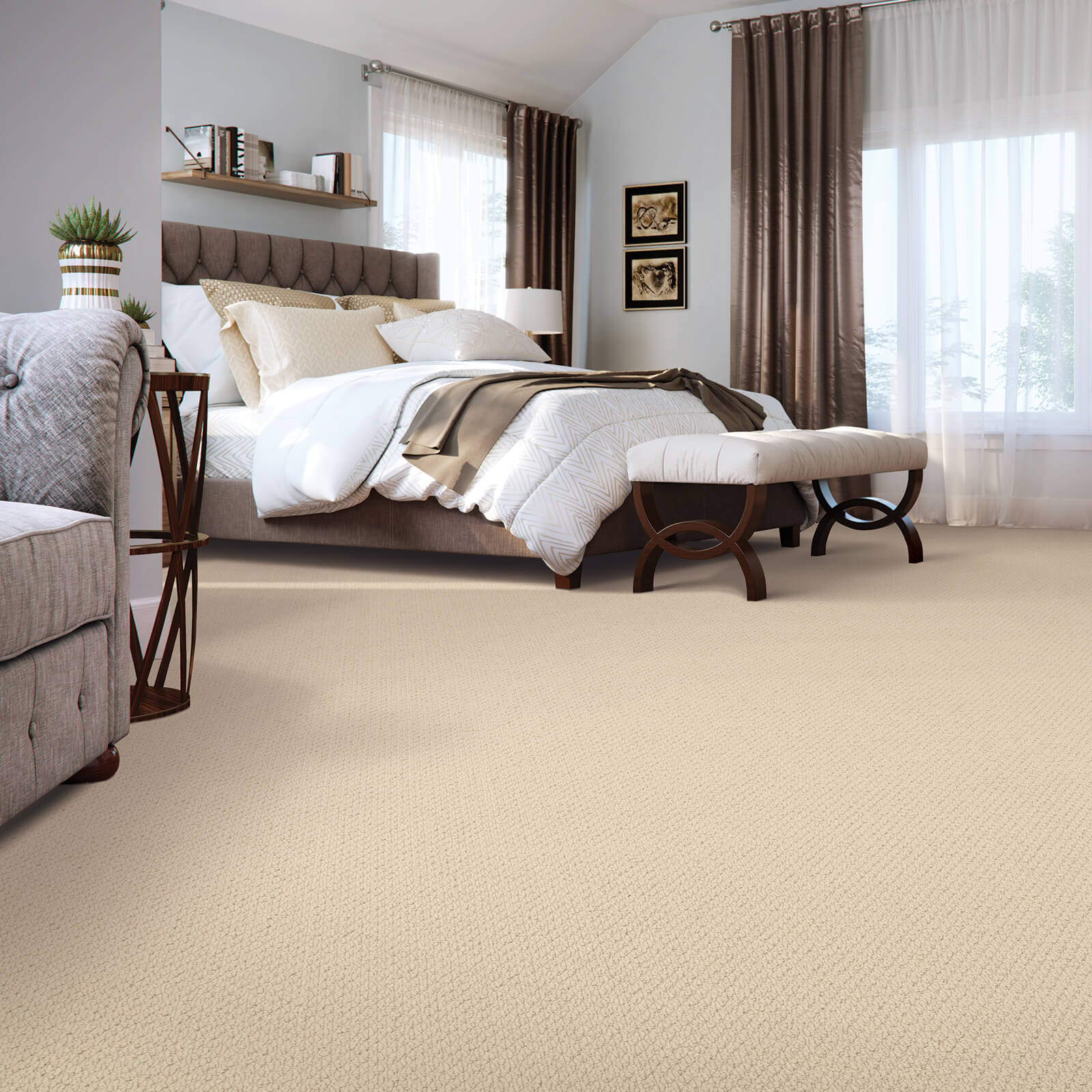 Bedroom carpet | Sarmazian Brothers Flooring