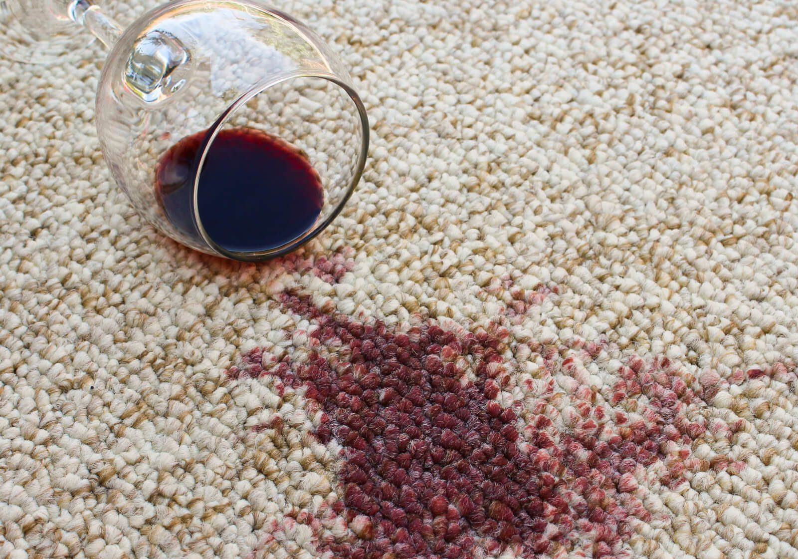 wine spill on carpet | Sarmazian Brothers Flooring