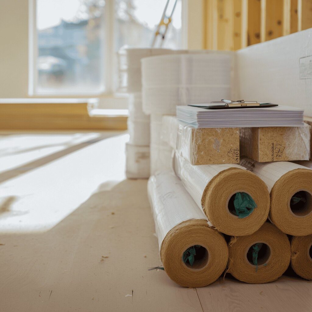 Commercial construction site