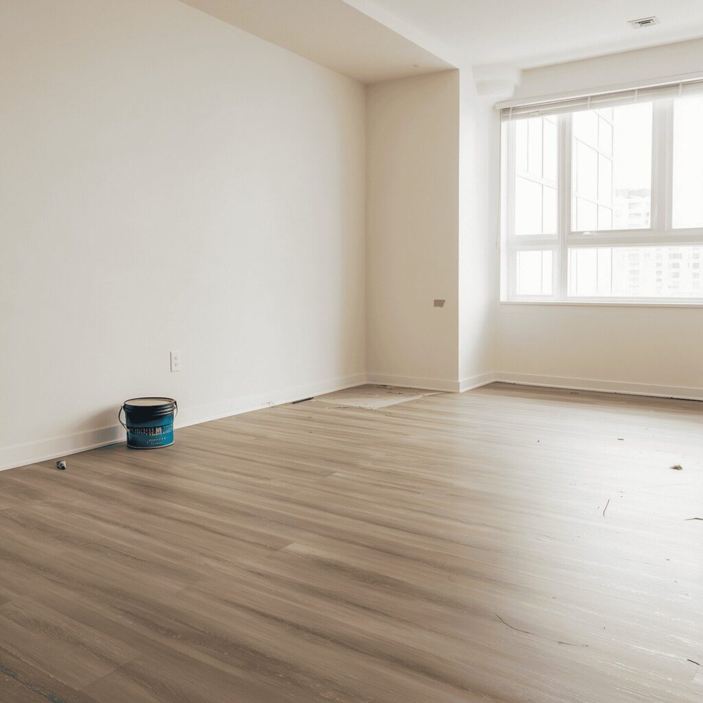 Empty room under renovations