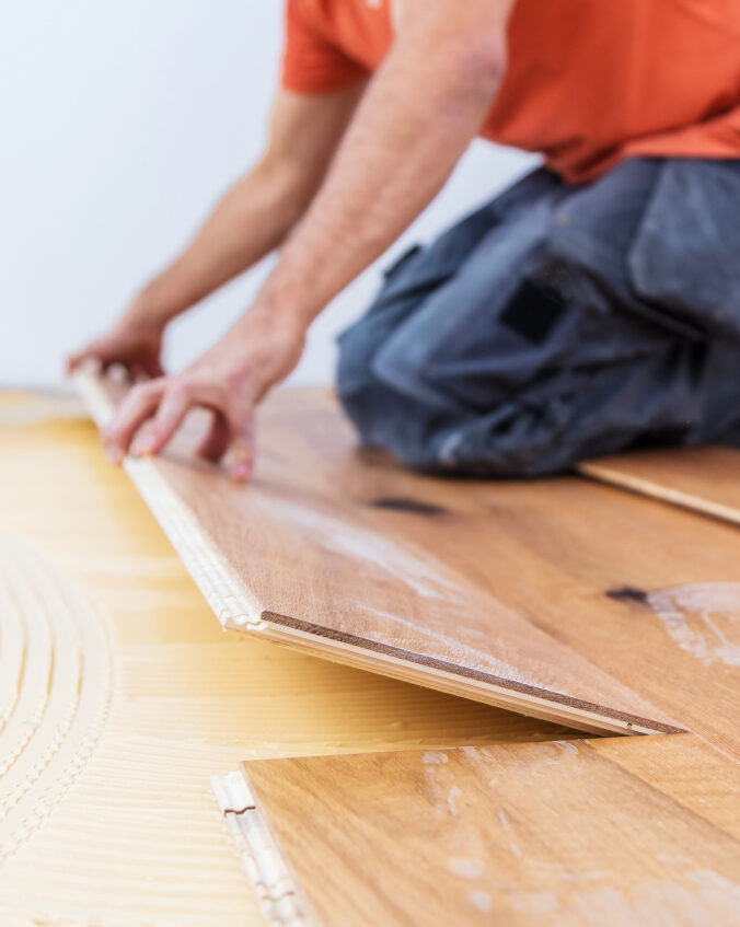 Laminate installation