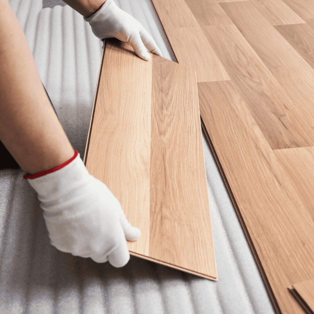 Laminate installation