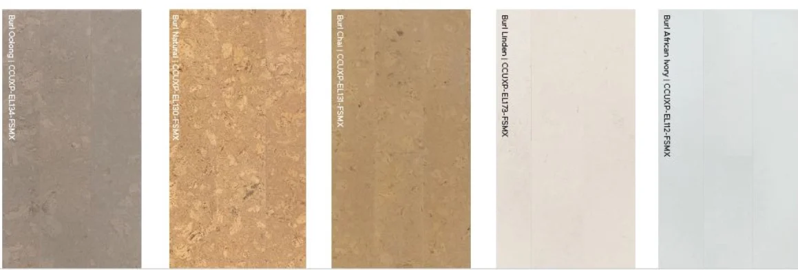 Torlys Cork XP Elite samples